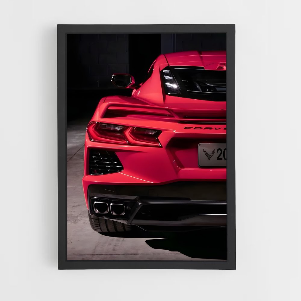 Poster Red Beast – affiche Chevrolet (vue 2)